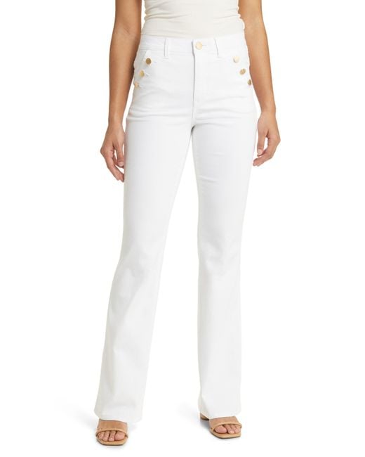 Wit & Wisdom White 'ab'solution Skyrise Flare Jeans