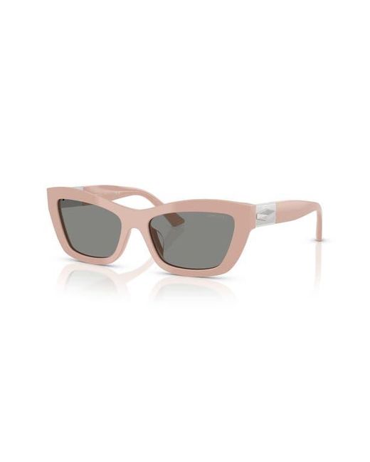 Jimmy Choo Gray 54Mm Cat Eye Sunglasses for men