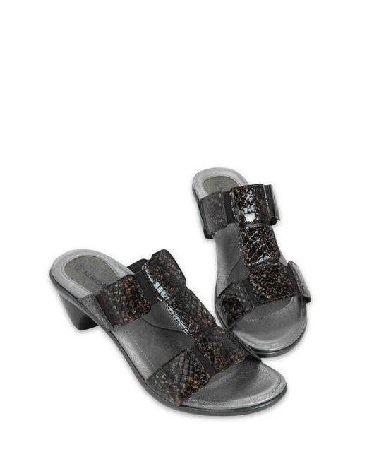 Naot Black Form Sandal