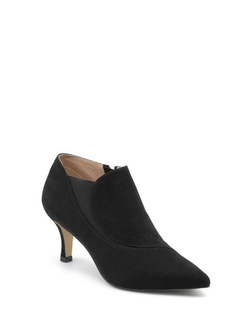 Charles David Black Amelia Ankle Bootie
