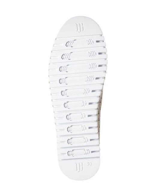 Ilse Jacobsen Gray Tulip Perforated Slip-On Sneaker