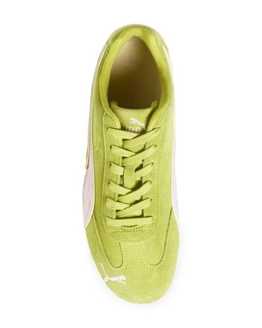 PUMA Yellow Speedcat Piping Sneaker