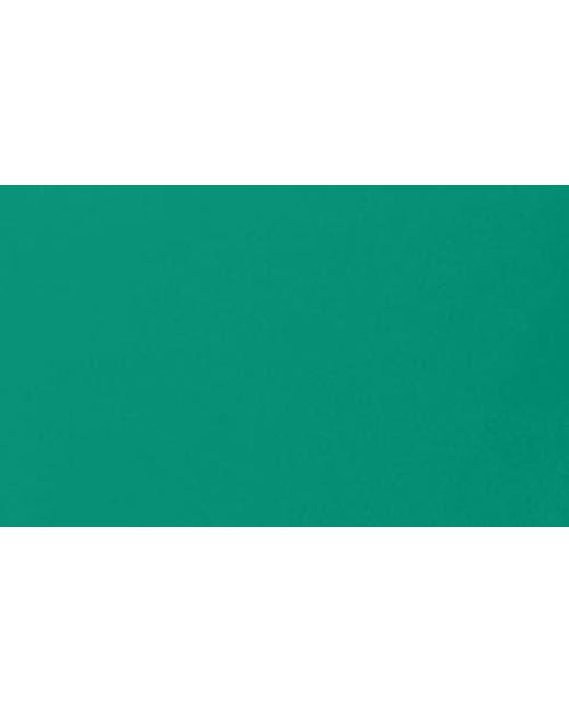 Adrianna Papell Green Asymmetric Drape Sheath Gown