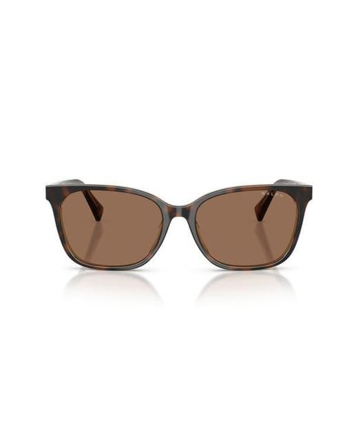 Ralph Brown 56Mm Gradient Square Sunglasses