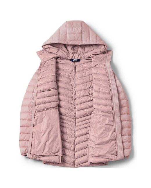 Lands' End Pink Ultralight Packable Down Jacket