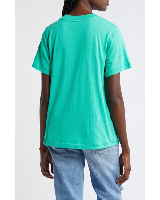 Rails Green Miami Beach Relaxed Fit Graphic T-shirt
