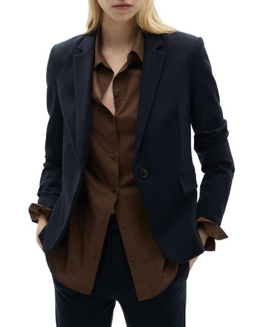 Mango Black Slim Fit Suit Jacket
