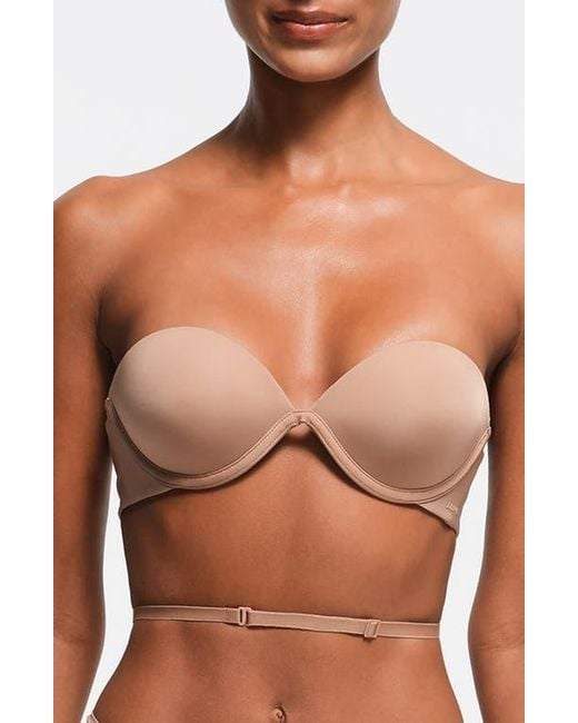 Skims White Underwire Multi-Way Bra