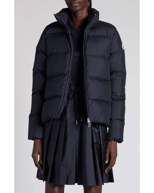 Moncler Blue Mauzun Down Puffer Jacket