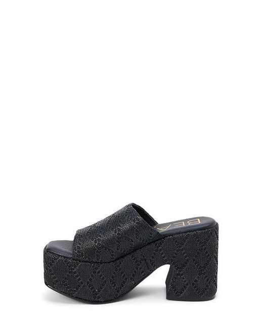 Matisse Black Como Platform Sandal