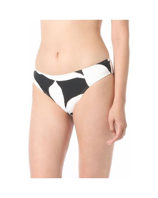 Vince Camuto Blue Midnight Shadow High Cut Bikini Bottom