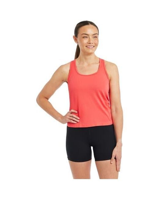 Oiselle Red Float Tank Top