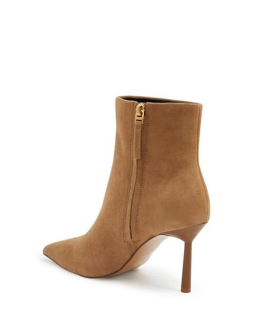 Reiss Brown Karlie Pointed Toe Bootie