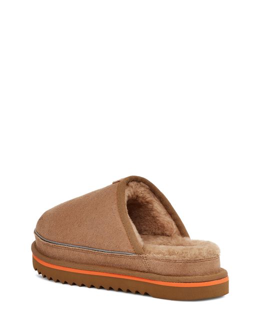UGG ugg(r) Scuff Cali Wave Genuine Shearling Lined Slipper in Brown for ...