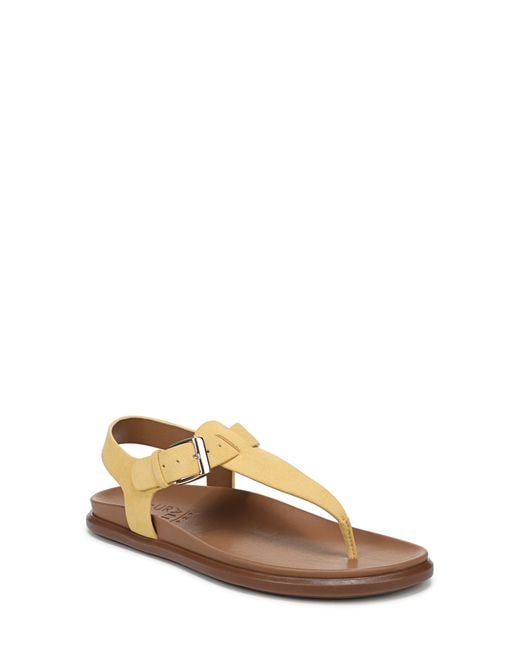 Naturalizer Brown Fab Sandal