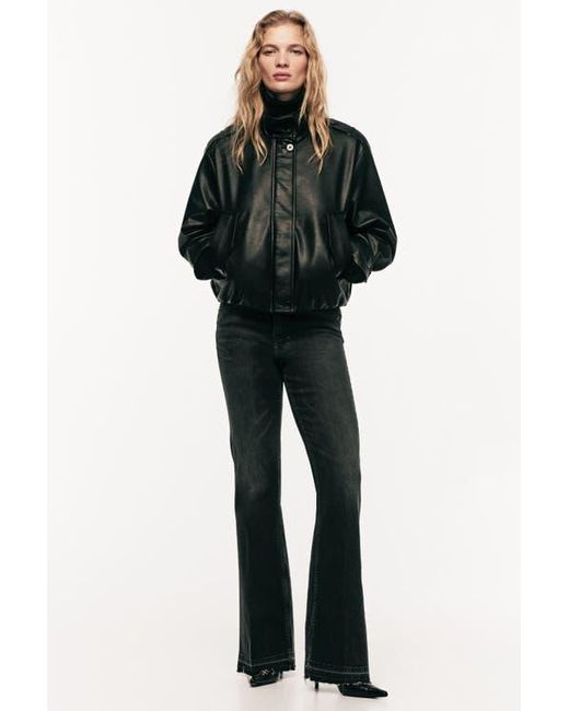 H&M Black Flared High Jeans
