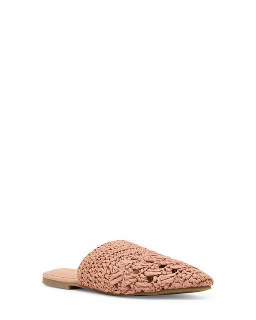 Anne Klein Pink Sam Mule