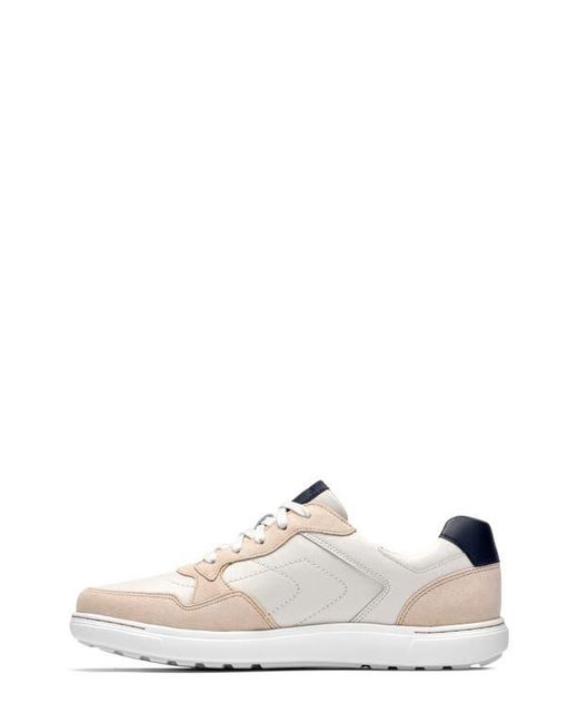 Clarks White Mapstone Sport Sneaker for men