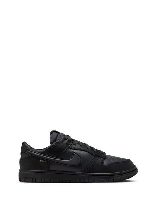Nike Black Dunk Low Gore-Tex Waterproof Basketball Sneaker for men