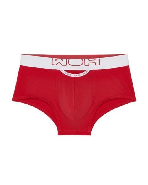 WOH Red Sexy Fun Trunk for men