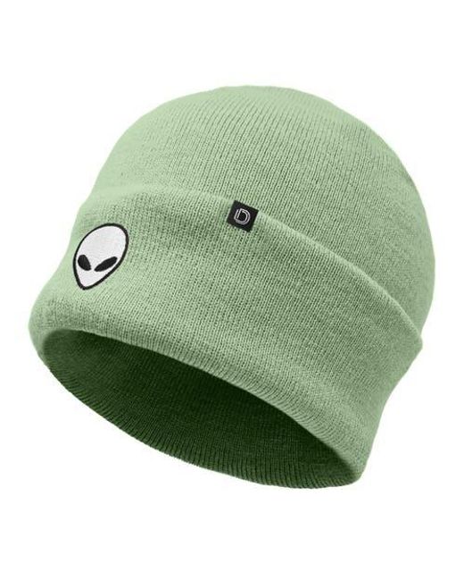 Alix Green Alien Beanie for men