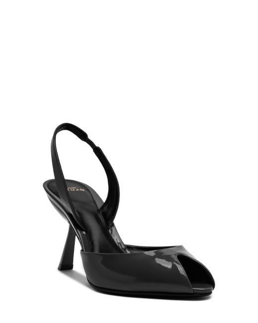 Alexandre Birman Black Miranda Slingback Pump