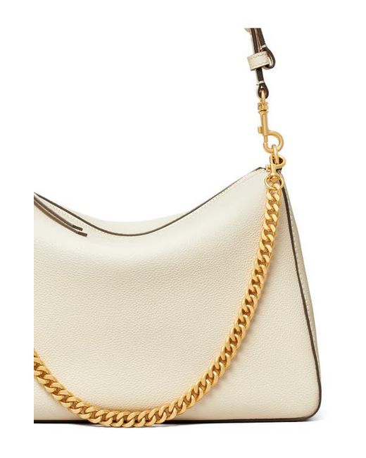 Tory Burch Metallic Perry Leather Shoulder Bag