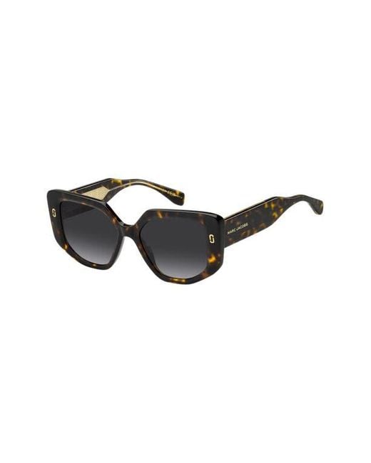 Marc Jacobs Black 52Mm Gradient Square Sunglasses