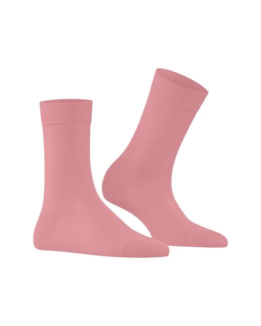 Falke Pink Cotton Touch Socks