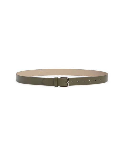 Vince Multicolor Flat Leather Belt