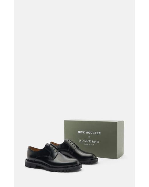 Scarosso Black Wooster Iii Derbies for men