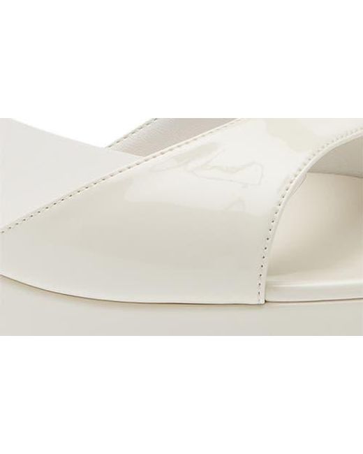 Stella McCartney White Elyse Platform Sandal