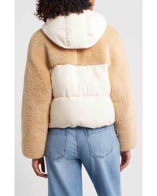 Ugg Natural Mykah Uggbraid Puffer Jacket