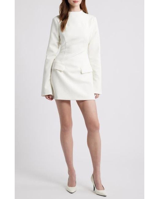 Odd Muse Women's White The Ultimate Muse Split Sleeve Minidress With Pockets - www.desnorhaar.be Odd Muse Women's White The Ultimate Muse Split Sleeve Minidress With Pockets - www.desnorhaar.be