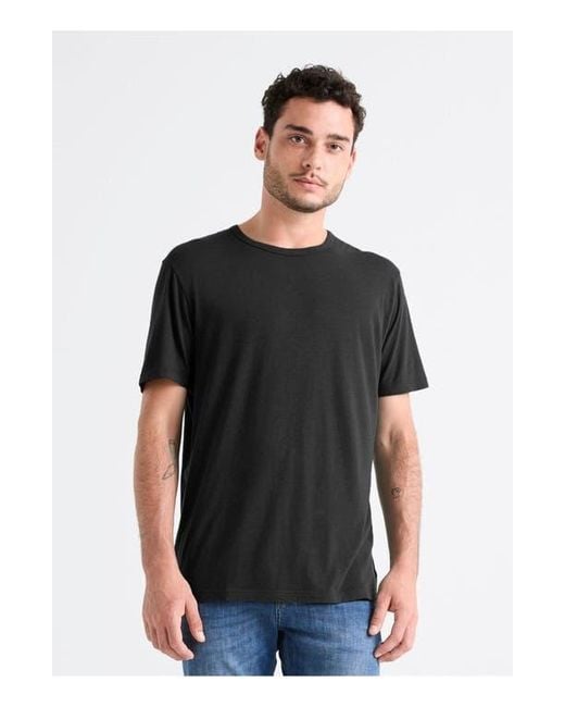 DU/ER Black Purepima Only Tee for men