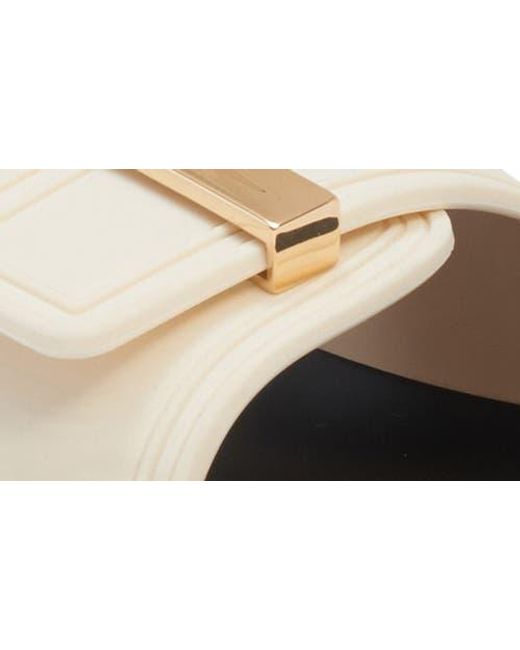 Alexander McQueen Black Hybrid Slide Sandal