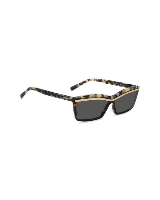 Missoni Multicolor 63Mm Oversize Rectangular Sunglasses