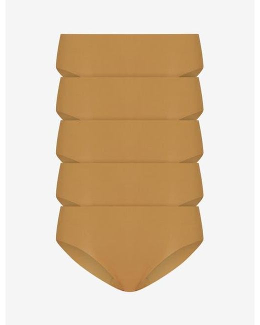 Commando Natural Classic Solid Bikini 5-Pack