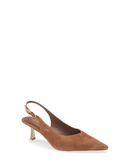 Rag & Bone Brown Brynn Slingback Pump