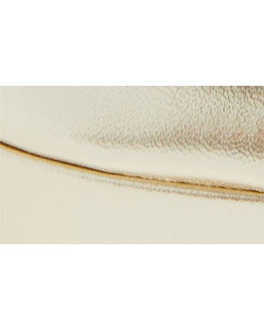 Christian Louboutin Sandaloo Metallic Peep Toe Platform Sandal