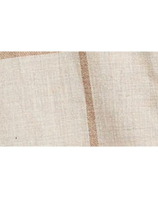 Vince Natural Rockery Plaid Cotton Button-Front Shirt for men