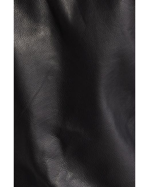 Schott Nyc Black Leather Trucker Jacket