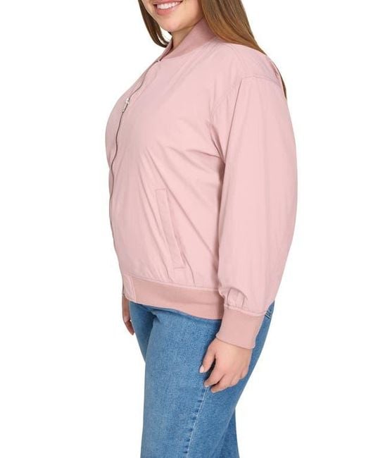 Levi's Blue Relaxed Bomber Jacket