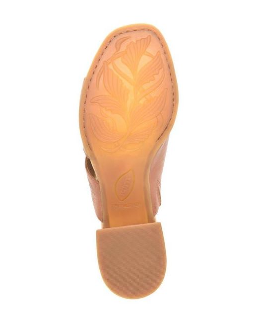 Børn Brown Shea Block Heel Sandal
