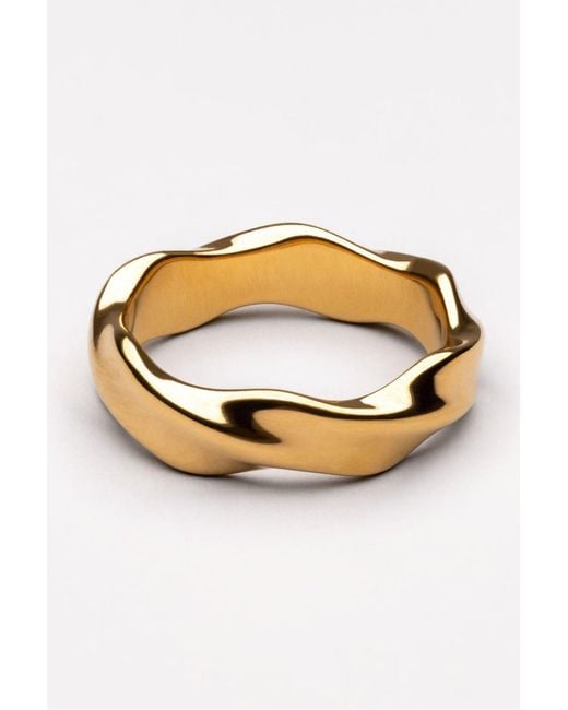 Atolea Metallic Dune Ring