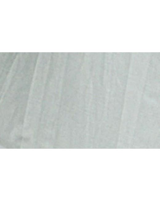 Mango White Wrinkled Effect Double Breasted Suit Jacket