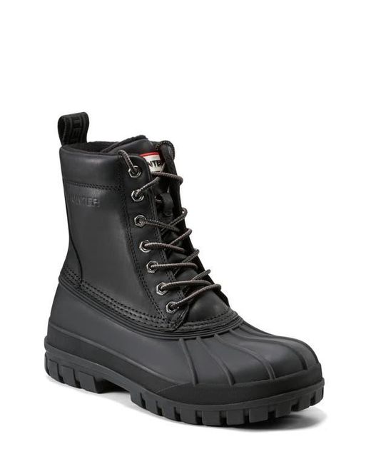 Hunter Black Southall Waterproof Insulated Boot for men