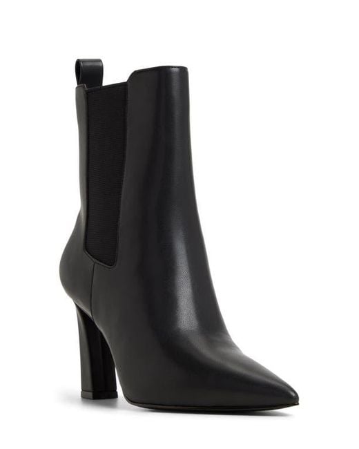 ALDO Black Liora Pointed Toe Chelsea Boot
