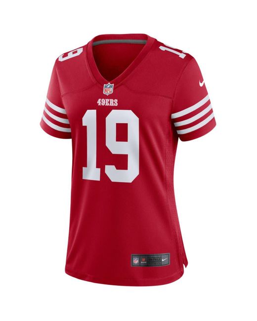 Brandon Aiyuk San Francisco 49ers Legend Jersey - Scarlet in 2023