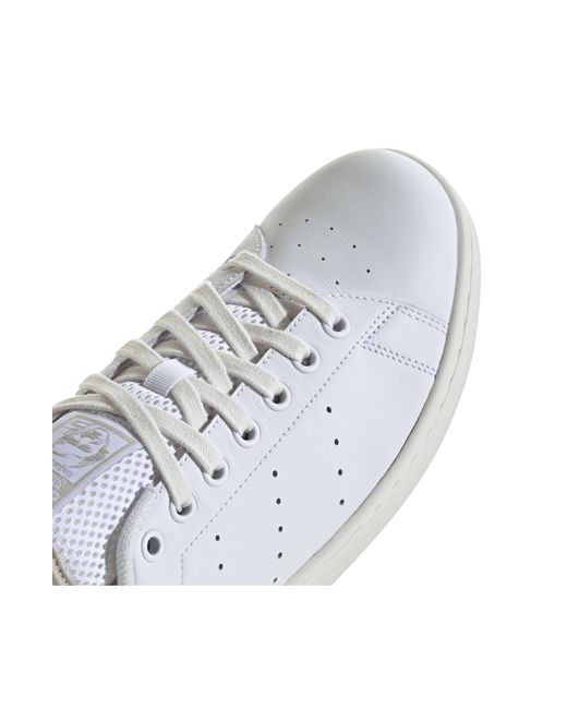 Adidas White Stan Smith Low Top Sneaker for men